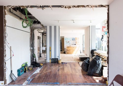 Home removing a non load being wall wall demolition and partition removal.jpg